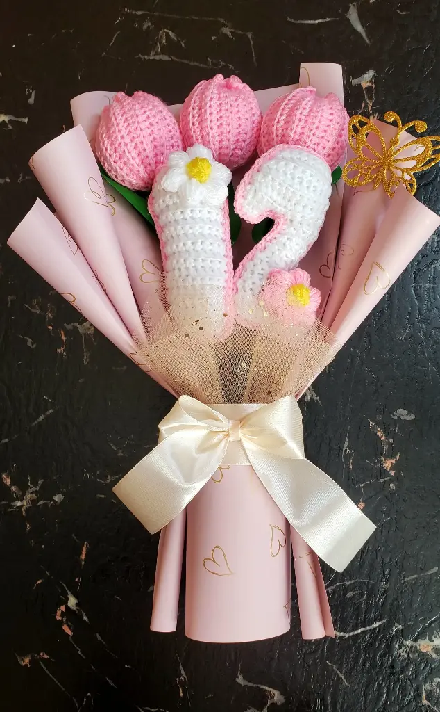 Tulipanes y Números personalizados🌷🔢