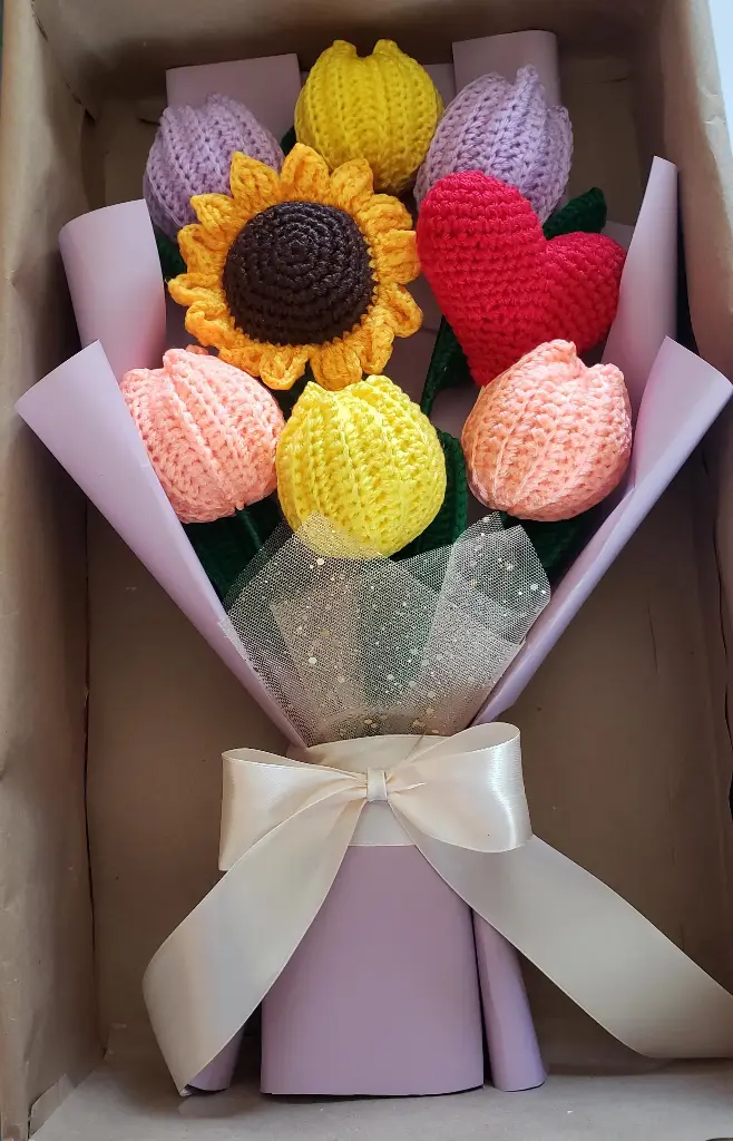 Girasol Mixto Grande 🌻🌷💕