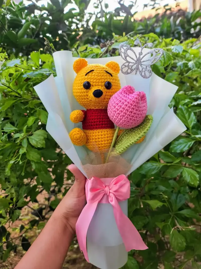 Ramo Amigurumi Winnie Pooh