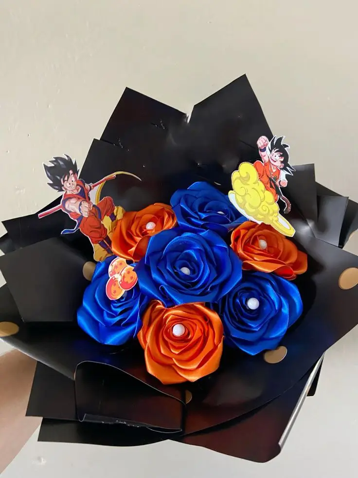 Rosas Eternas Goku