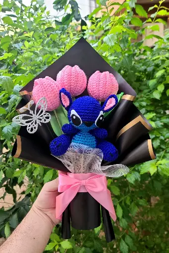 Tulipanes Stitch 💙