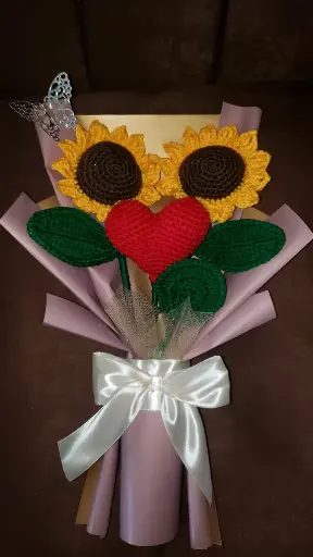 Girasoles y Corazón 🌻❤️