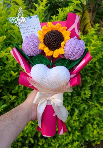 Girasol Mixto 🌻🐝🌷❤️