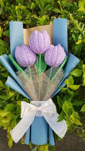 Tulipanes Crochet🌷🌷🌷