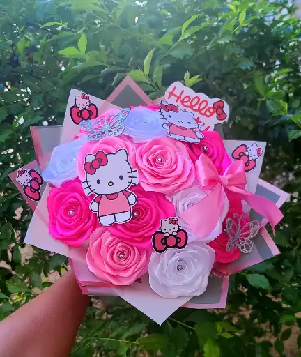 Rosas Eternas Hello Kitty😺