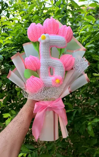Tulipanes y Números personalizados🌷🔢