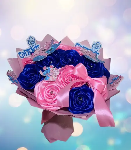 Rosas Eternas Stitch 🌹💜
