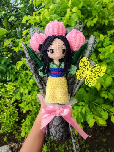 Tulipanes y Mulan 🌷❣️