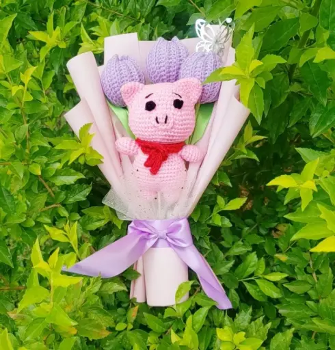 Ramo Amigurumi Pig 🐽